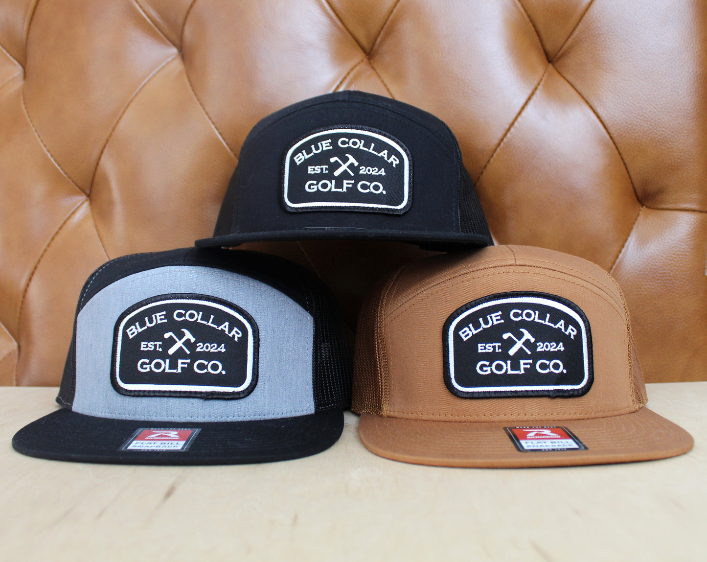 Iron Hammer Snapback Hat (Heather Gray & Black)